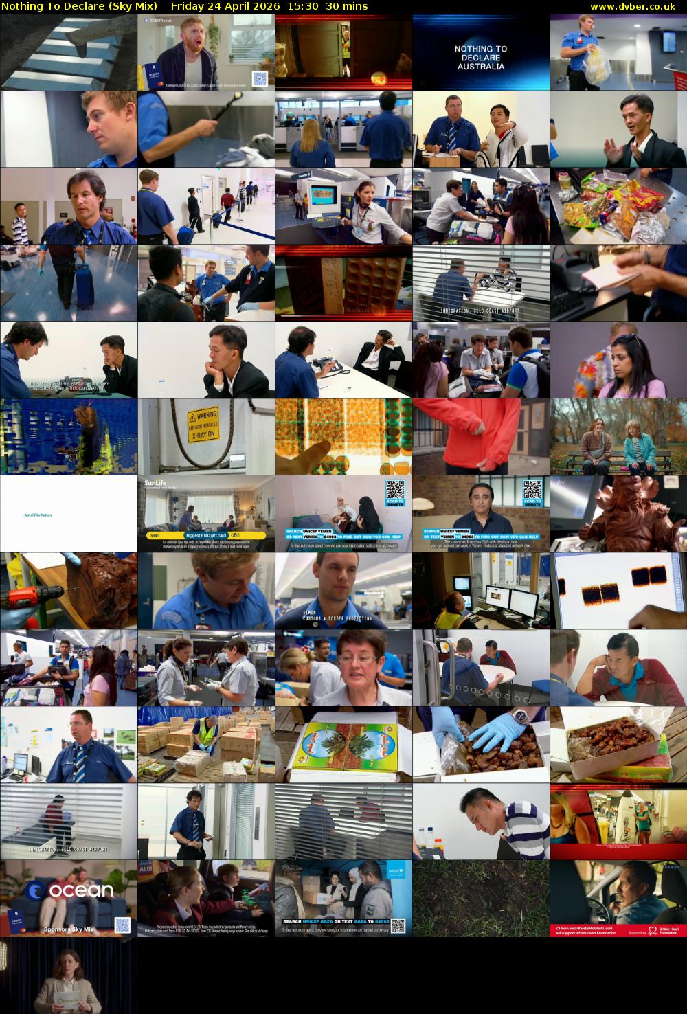 Nothing To Declare (Sky Mix) Friday 24 April 2026 15:30 - 16:00