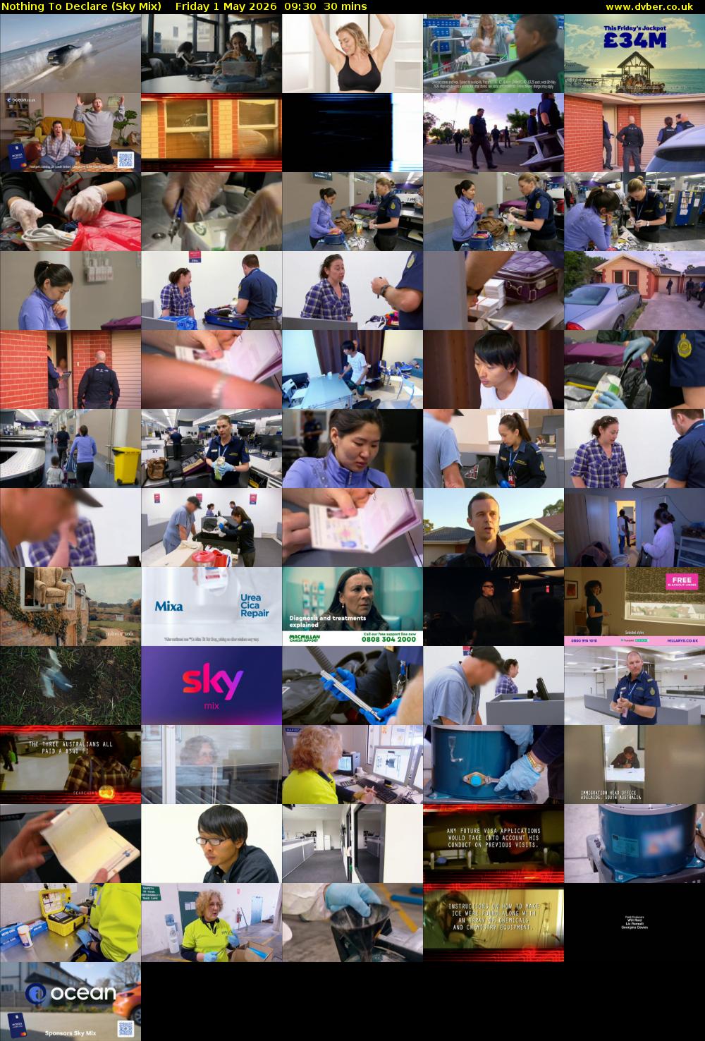 Nothing To Declare (Sky Mix) Friday 1 May 2026 09:30 - 10:00
