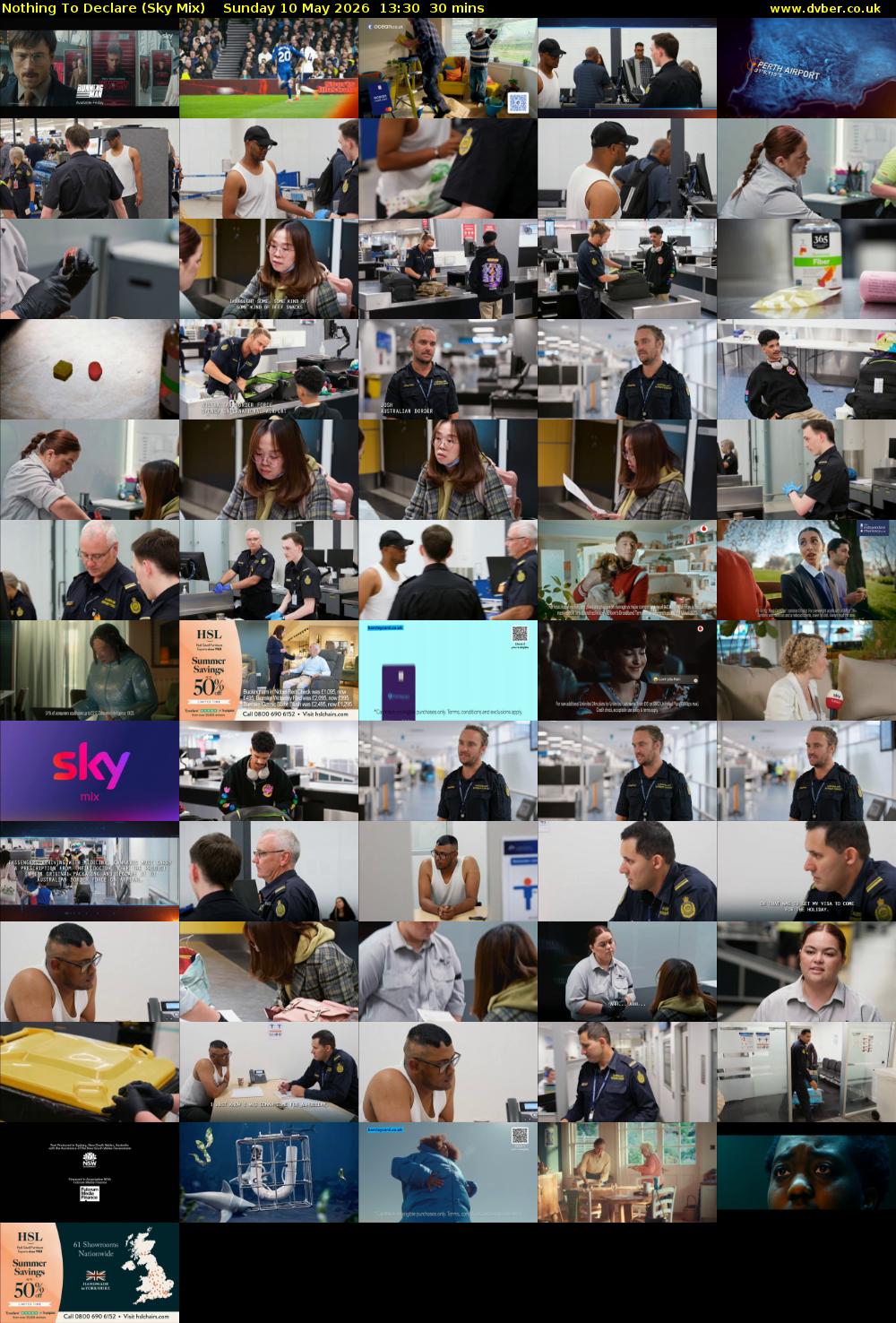 Nothing To Declare (Sky Mix) Sunday 10 May 2026 13:30 - 14:00