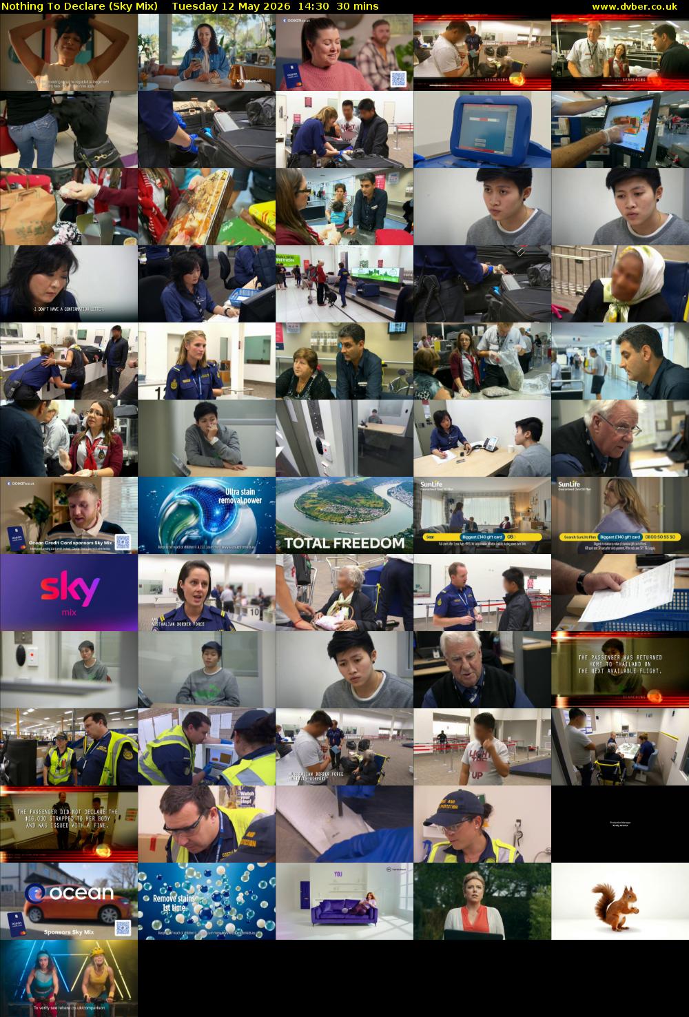 Nothing To Declare (Sky Mix) Tuesday 12 May 2026 14:30 - 15:00