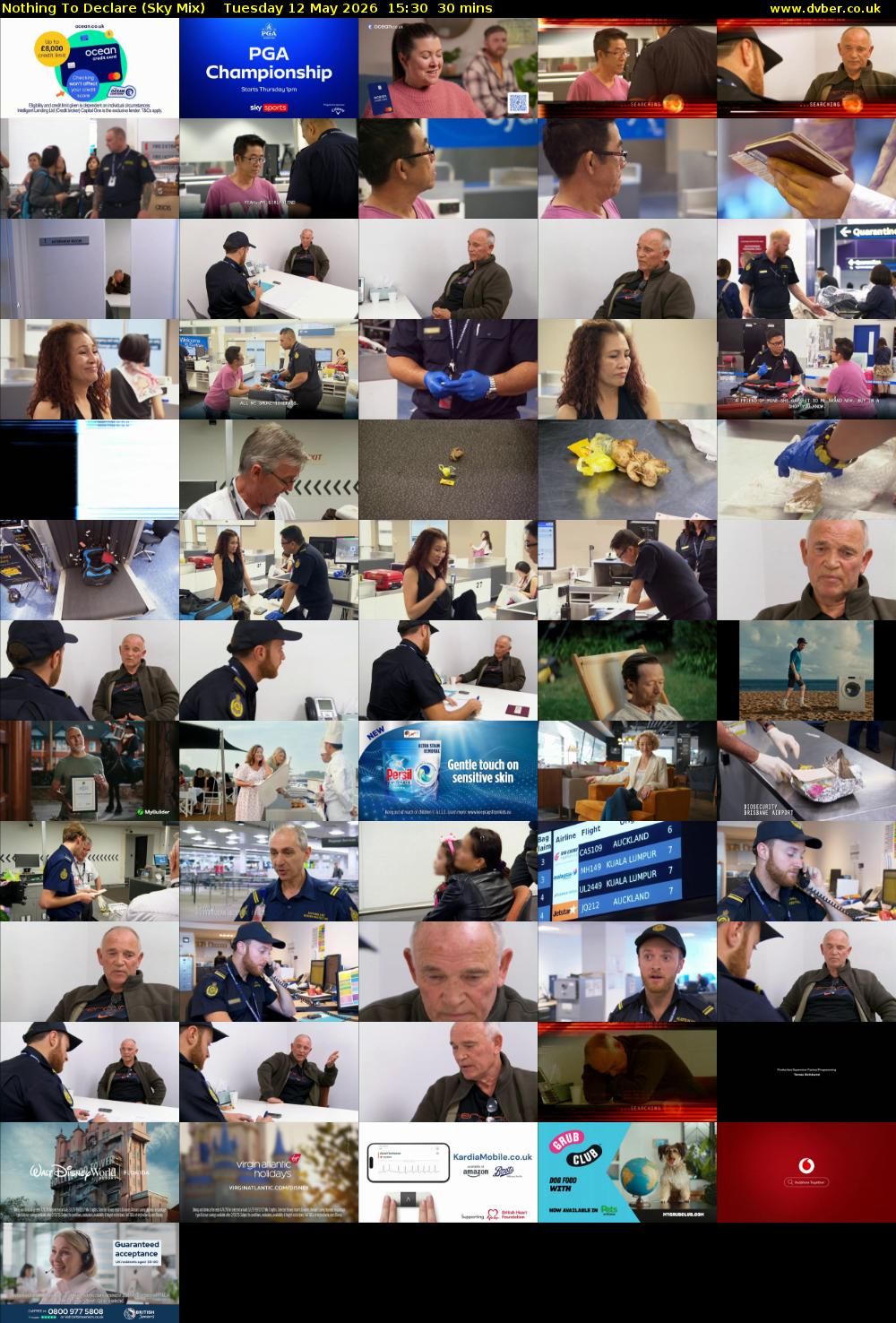 Nothing To Declare (Sky Mix) Tuesday 12 May 2026 15:30 - 16:00