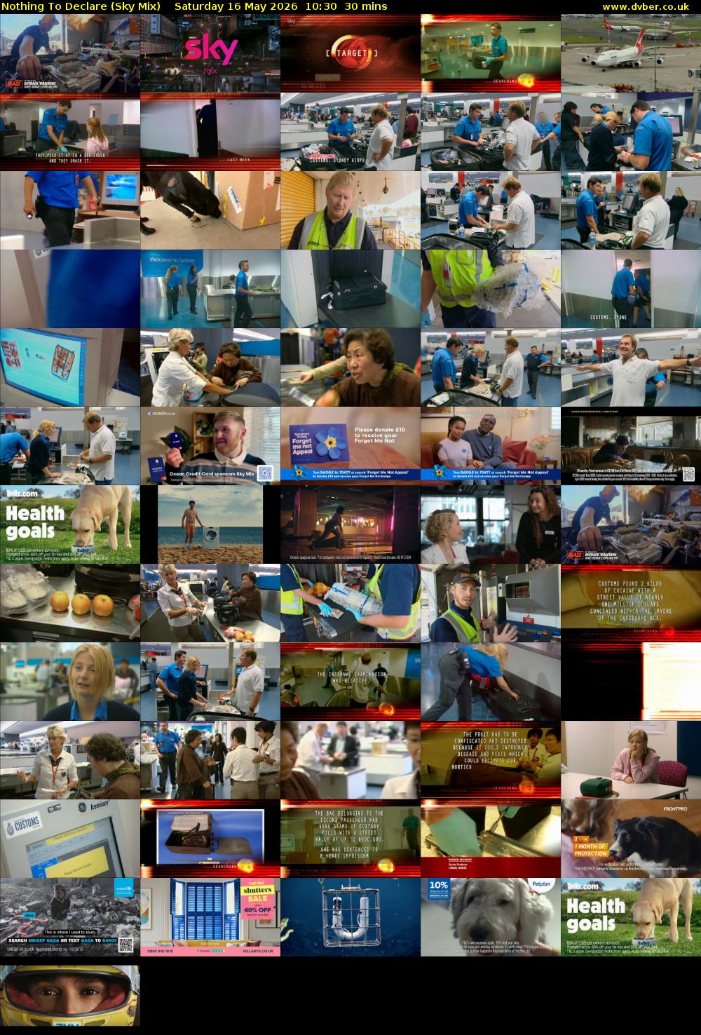 Nothing To Declare (Sky Mix) Saturday 16 May 2026 10:30 - 11:00