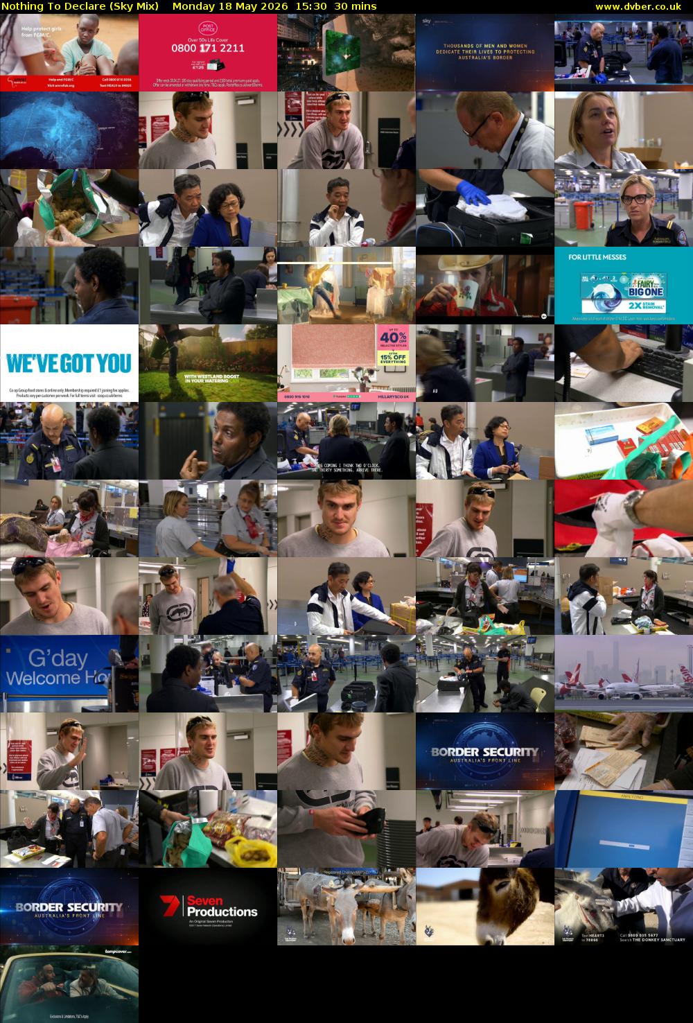 Nothing To Declare (Sky Mix) Monday 18 May 2026 15:30 - 16:00