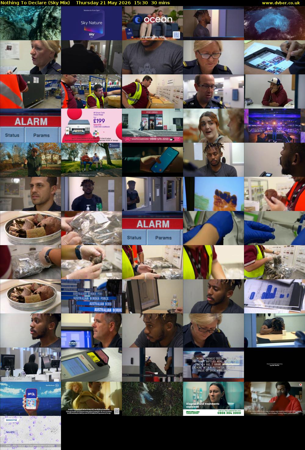 Nothing To Declare (Sky Mix) Thursday 21 May 2026 15:30 - 16:00