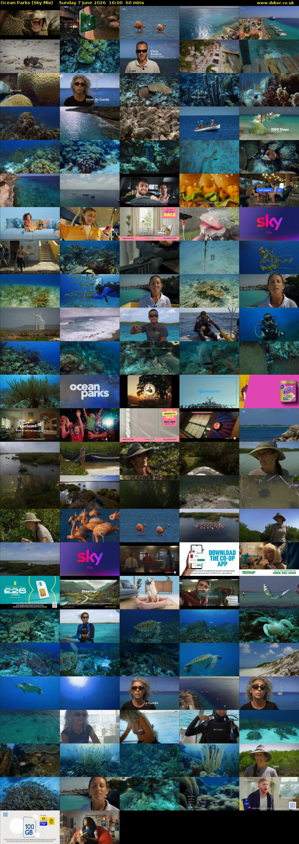 Ocean Parks (Sky Mix) Sunday 7 June 2026 16:00 - 17:00