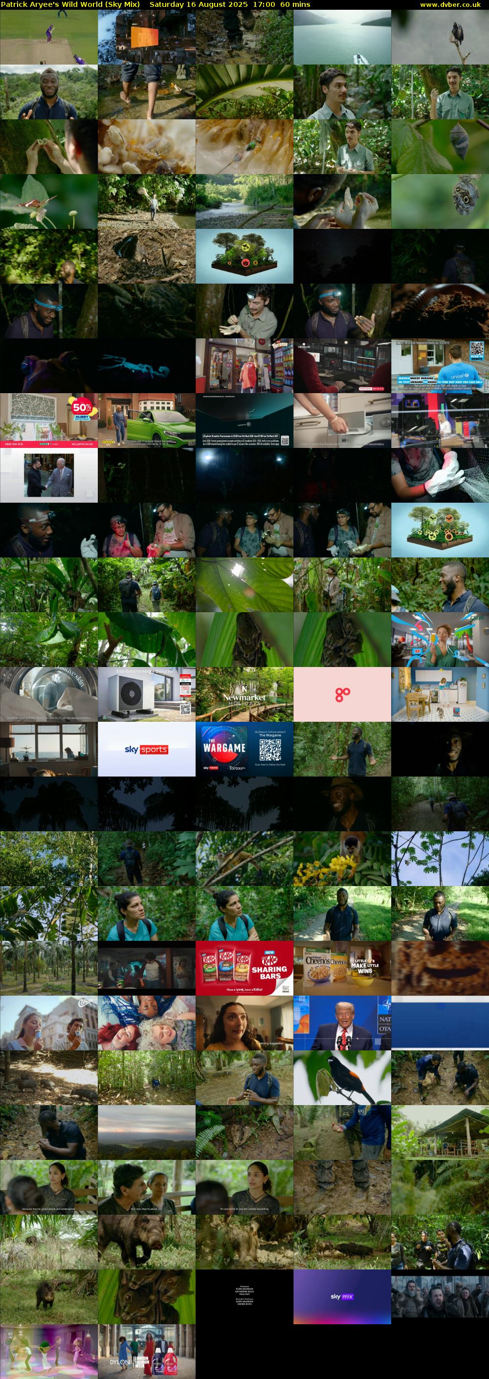Patrick Aryee's Wild World (Sky Mix) Saturday 16 August 2025 17:00 - 18:00