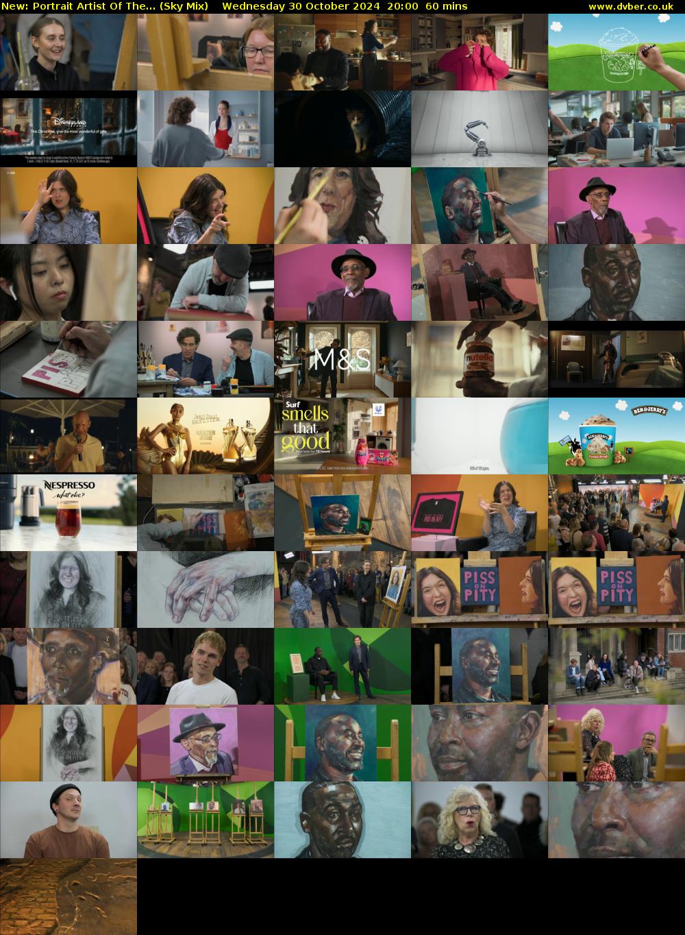 Portrait Artist Of The... (Sky Mix) Wednesday 30 October 2024 20:00 - 21:00
