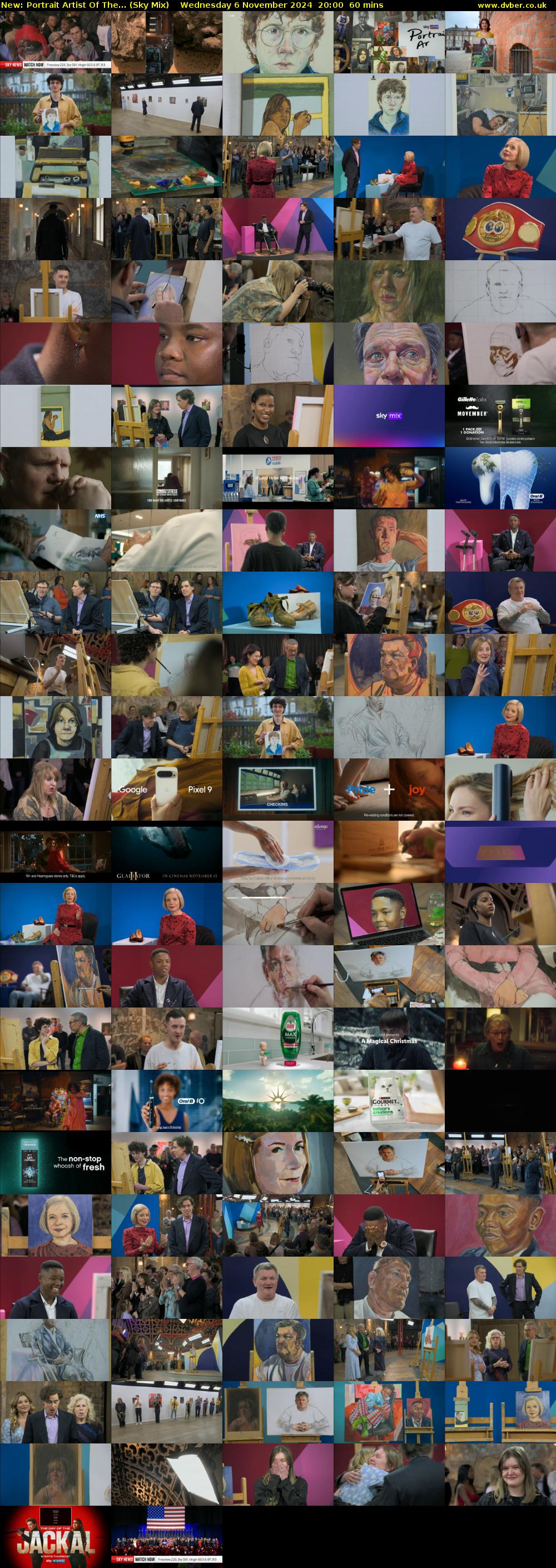 Portrait Artist Of The... (Sky Mix) Wednesday 6 November 2024 20:00 - 21:00