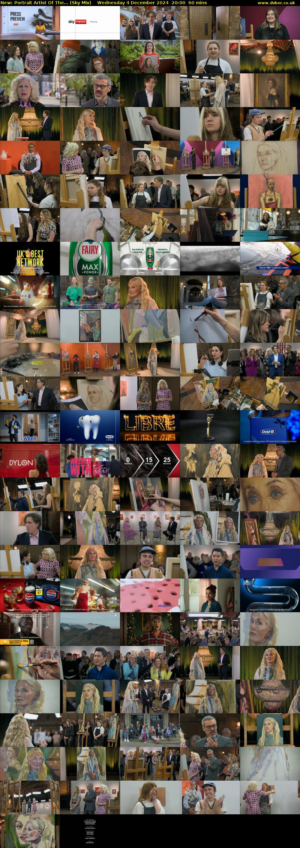 Portrait Artist Of The... (Sky Mix) Wednesday 4 December 2024 20:00 - 21:00