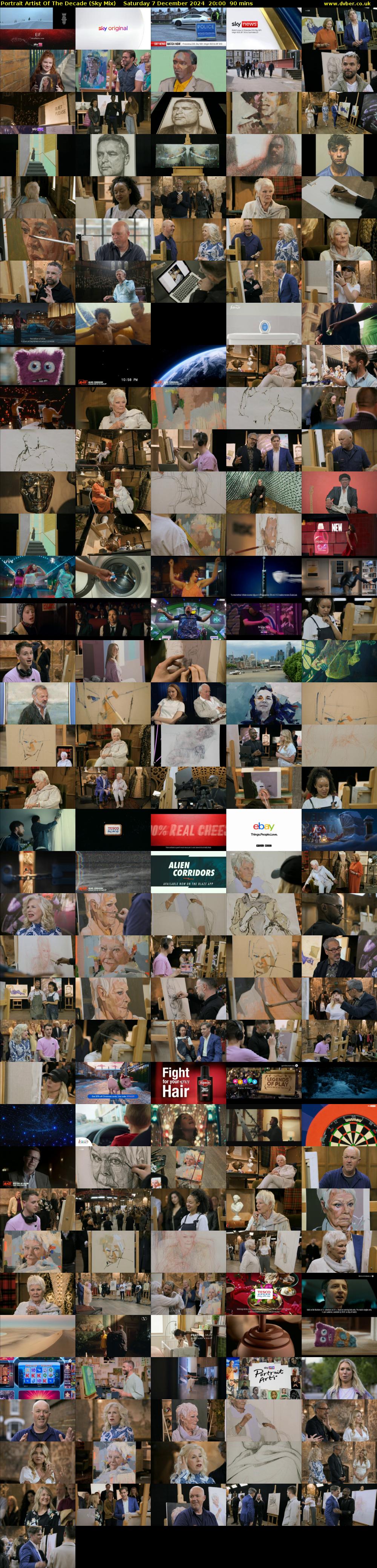 Portrait Artist Of The Decade (Sky Mix) Saturday 7 December 2024 20:00 - 21:30