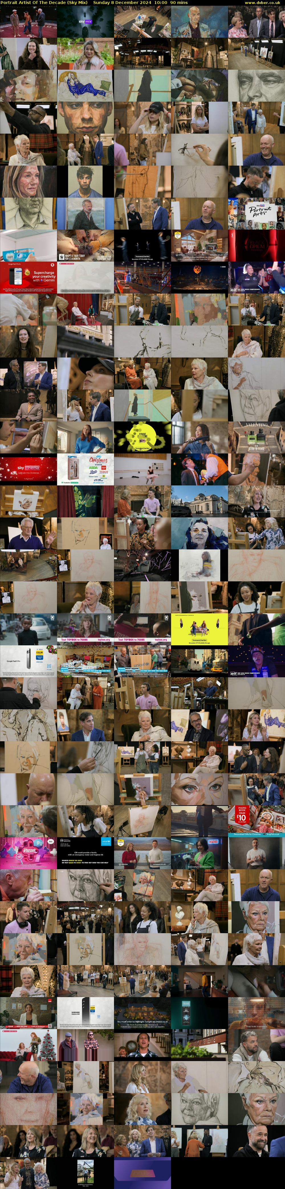 Portrait Artist Of The Decade (Sky Mix) Sunday 8 December 2024 10:00 - 11:30