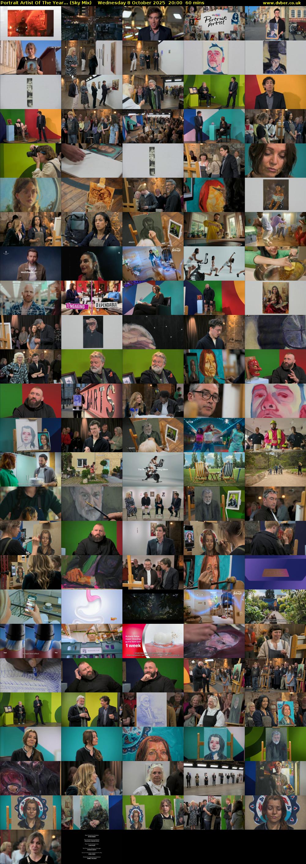Portrait Artist Of The Year... (Sky Mix) Wednesday 8 October 2025 20:00 - 21:00