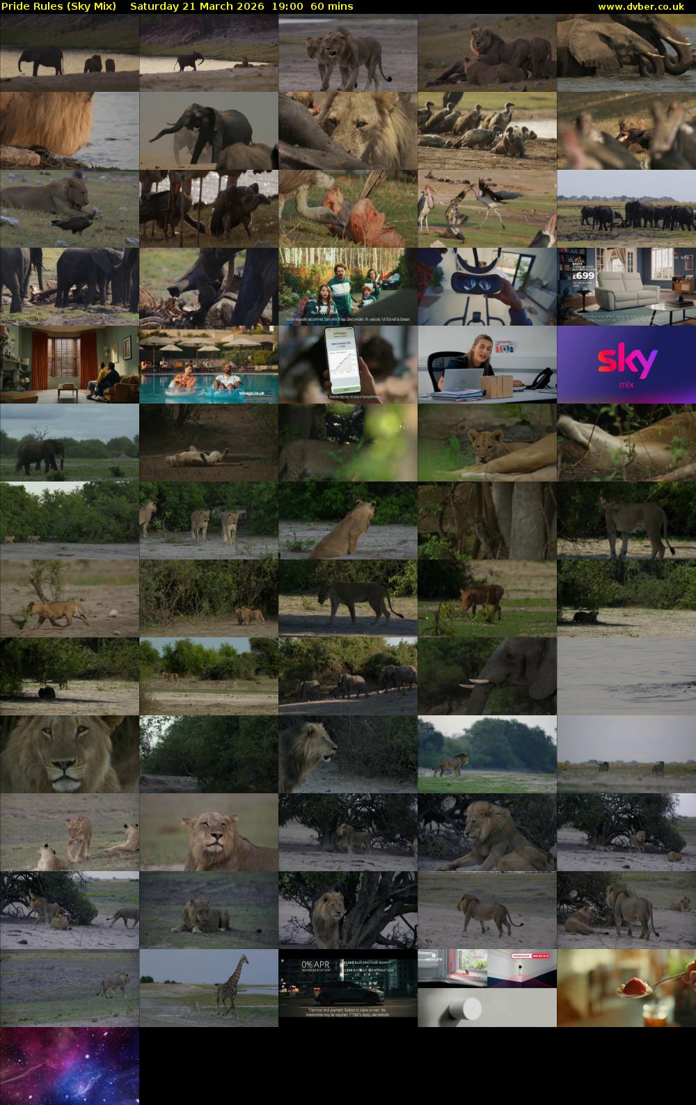 Pride Rules (Sky Mix) Saturday 21 March 2026 19:00 - 20:00