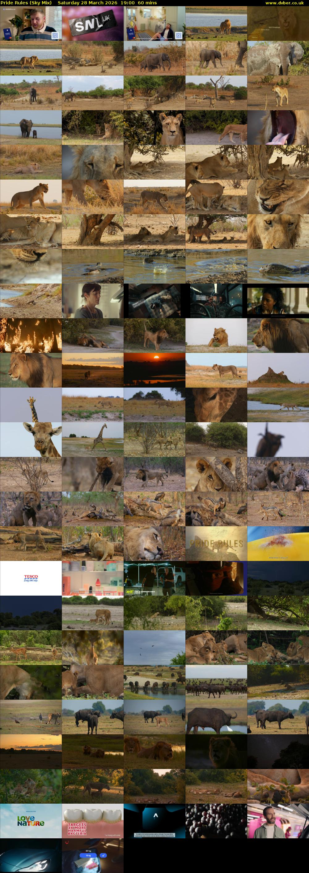 Pride Rules (Sky Mix) Saturday 28 March 2026 19:00 - 20:00