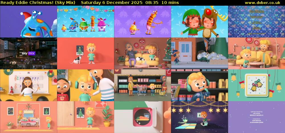 Ready Eddie Christmas! (Sky Mix) Saturday 6 December 2025 08:35 - 08:45