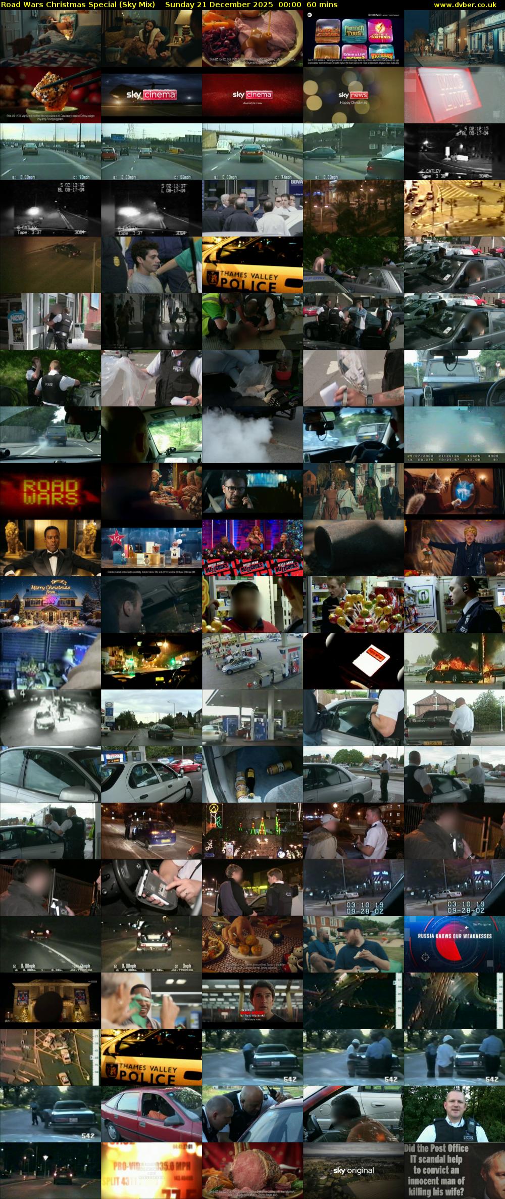 Road Wars Christmas Special (Sky Mix) Sunday 21 December 2025 00:00 - 01:00
