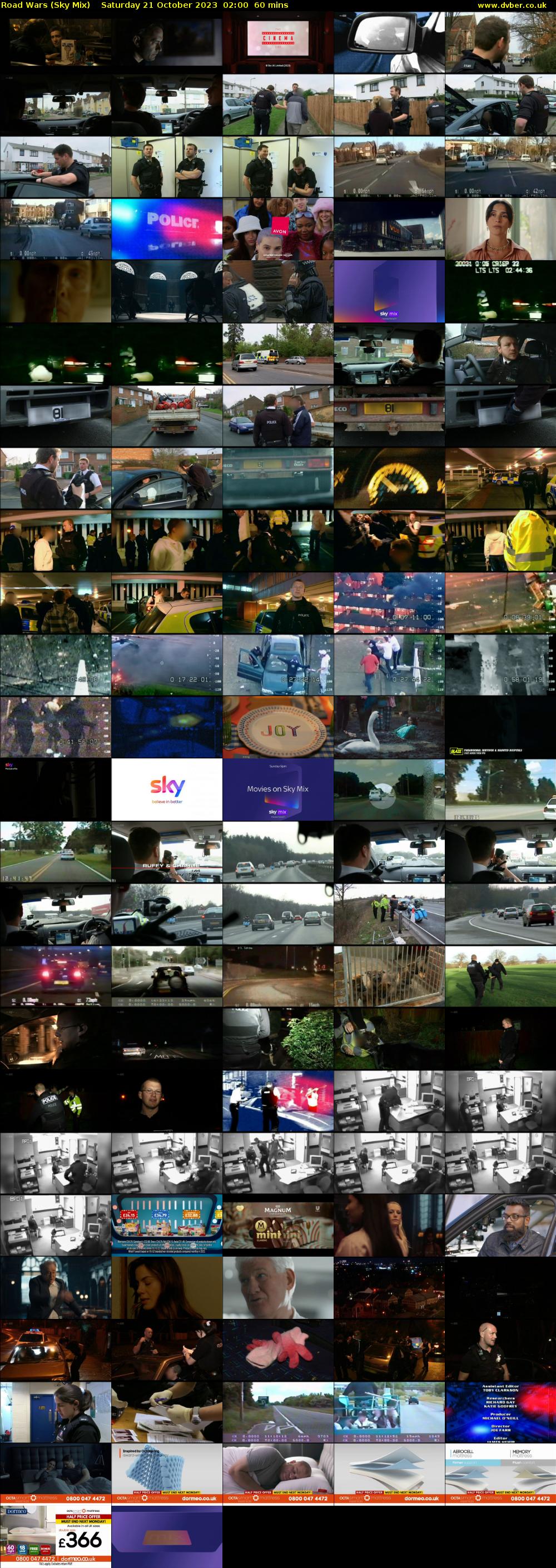 Road Wars (Sky Mix) Saturday 21 October 2023 02:00 - 03:00