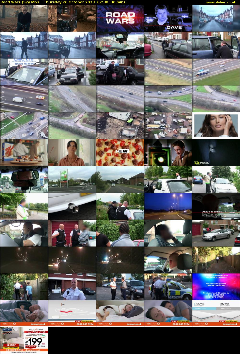 Road Wars (Sky Mix) Thursday 26 October 2023 02:30 - 03:00