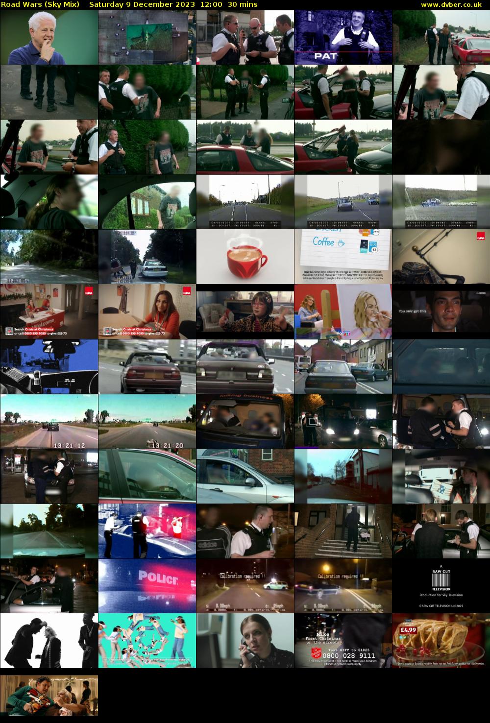 Road Wars (Sky Mix) Saturday 9 December 2023 12:00 - 12:30