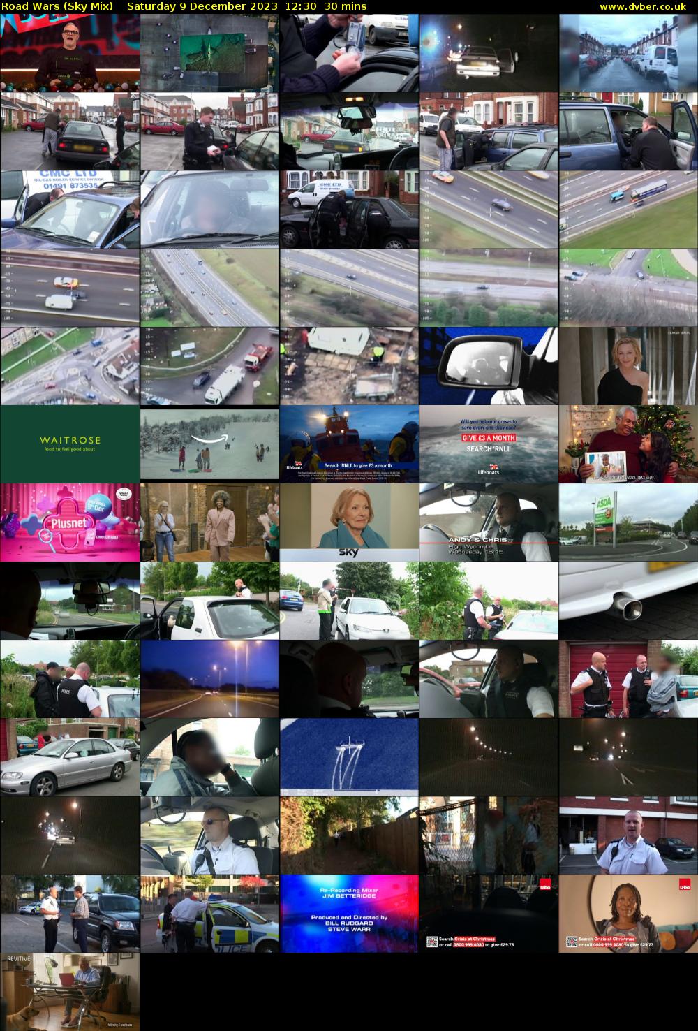 Road Wars (Sky Mix) Saturday 9 December 2023 12:30 - 13:00