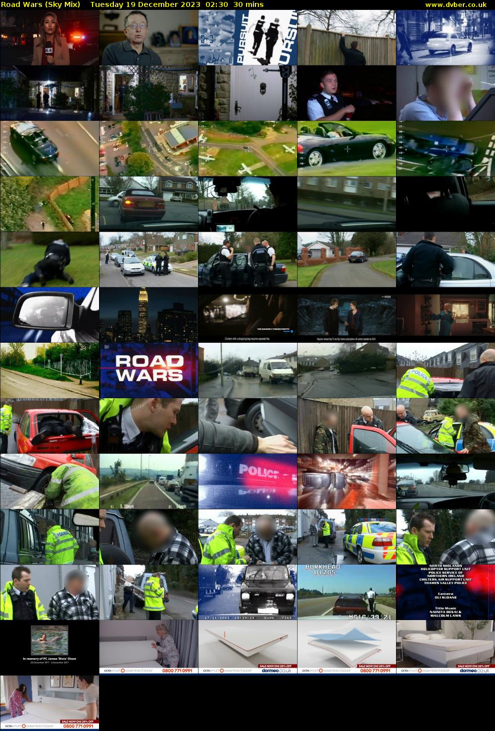 Road Wars (Sky Mix) Tuesday 19 December 2023 02:30 - 03:00