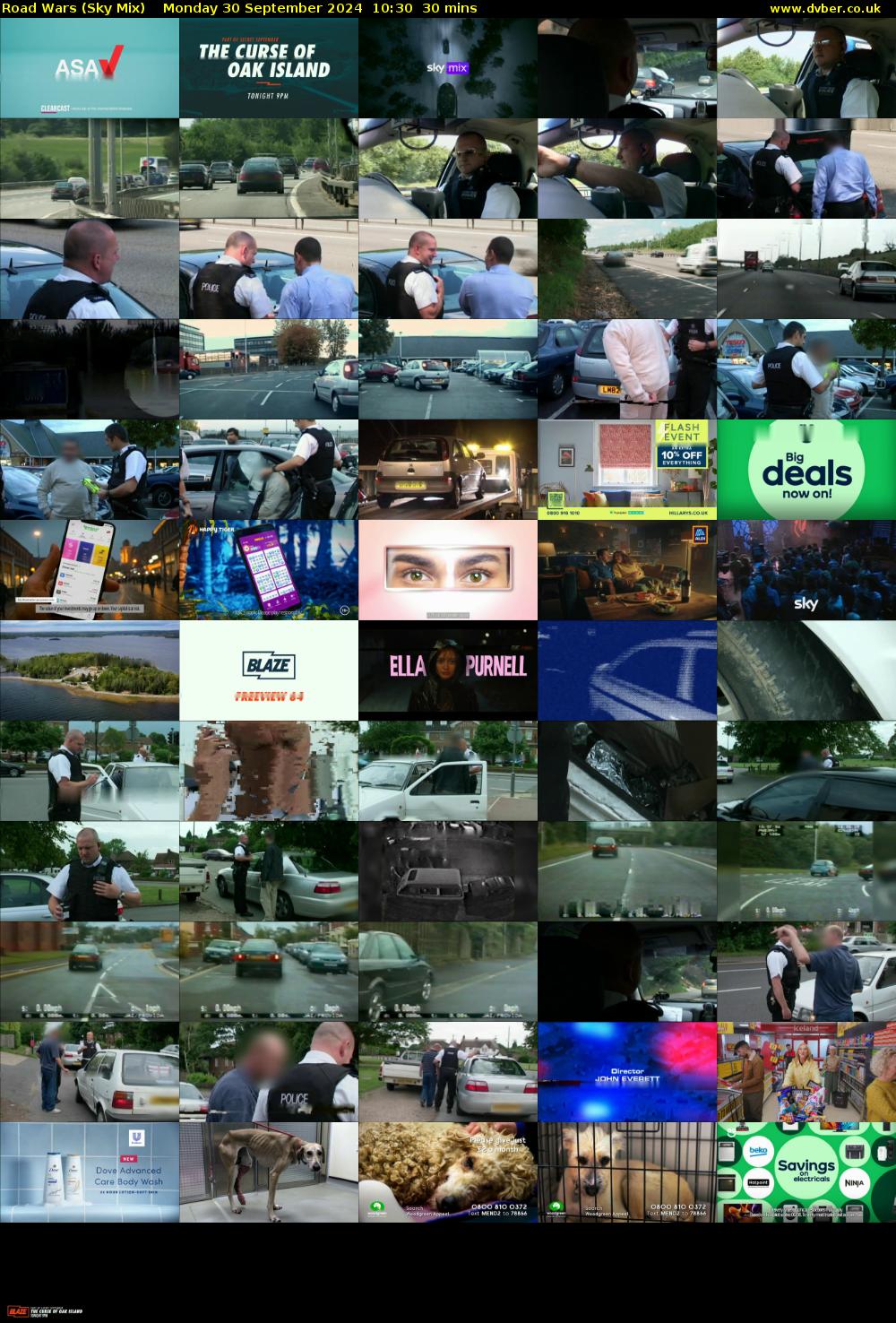 Road Wars (Sky Mix) Monday 30 September 2024 10:30 - 11:00