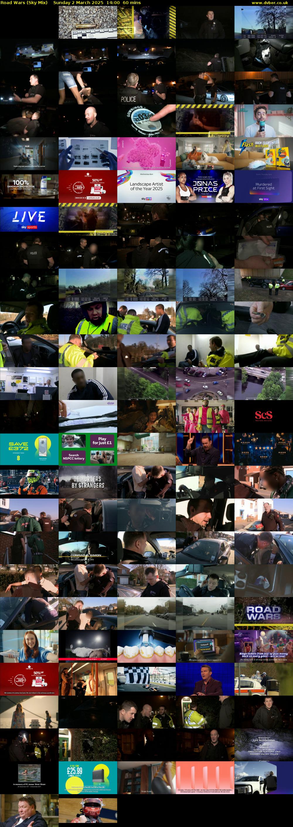 Road Wars (Sky Mix) Sunday 2 March 2025 14:00 - 15:00