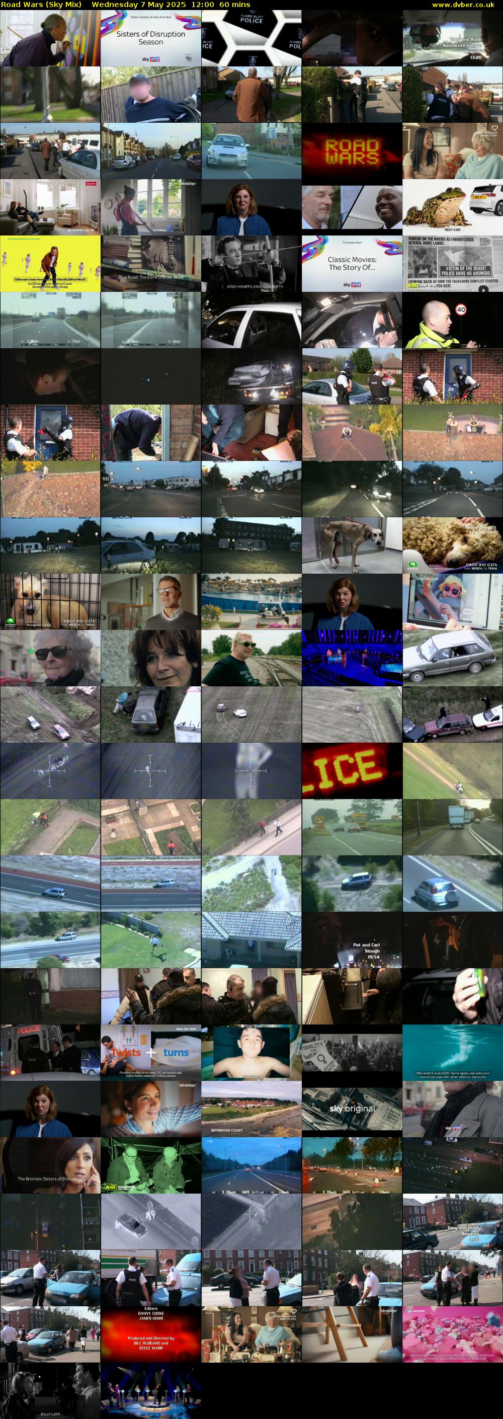 Road Wars (Sky Mix) Wednesday 7 May 2025 12:00 - 13:00