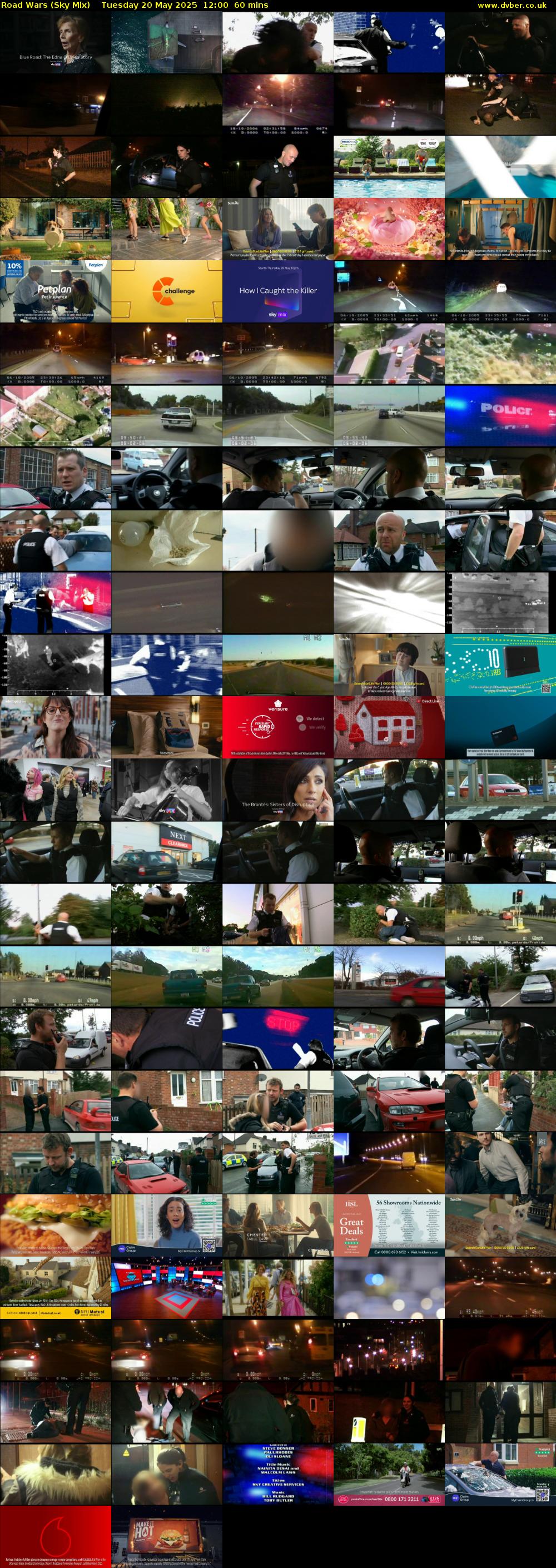 Road Wars (Sky Mix) Tuesday 20 May 2025 12:00 - 13:00