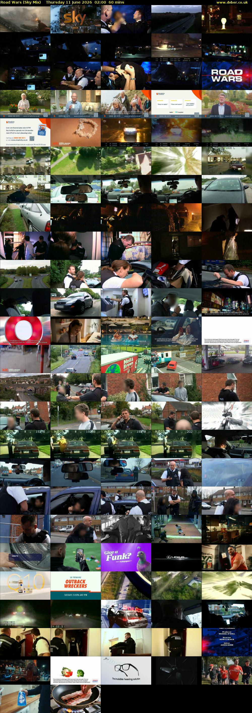 Road Wars (Sky Mix) Thursday 11 June 2026 02:00 - 03:00