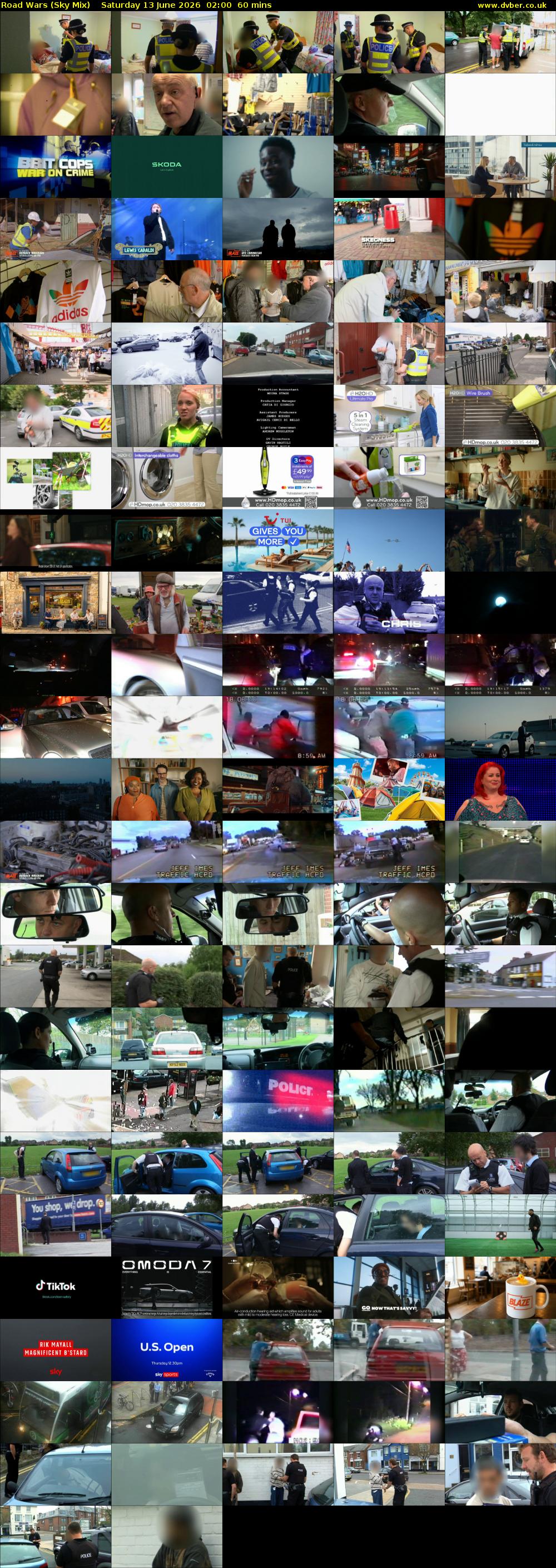 Road Wars (Sky Mix) Saturday 13 June 2026 02:00 - 03:00