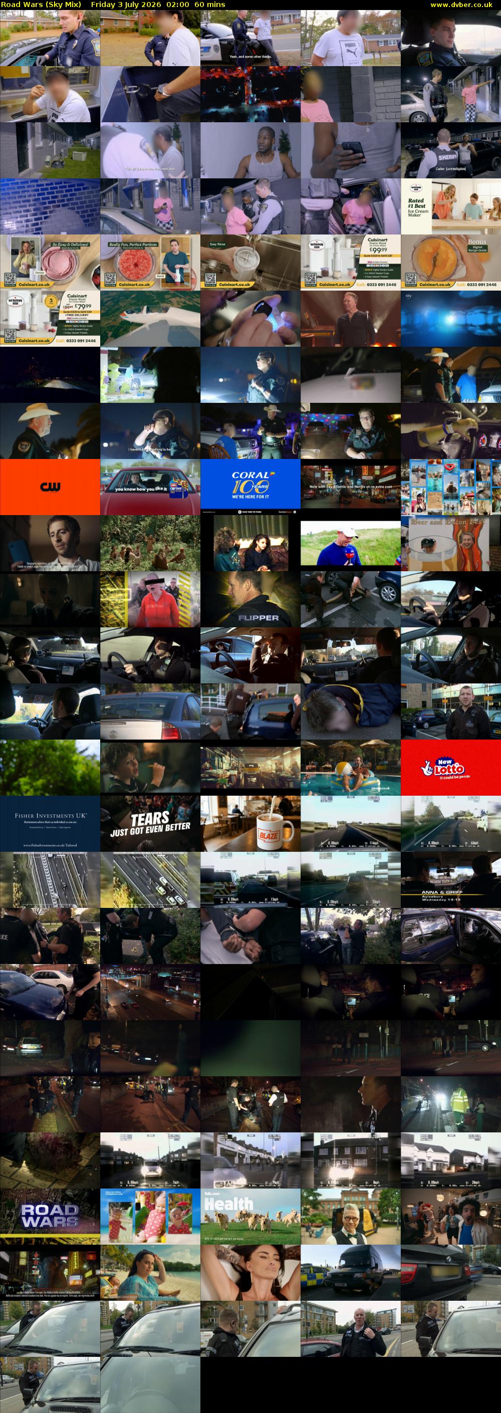 Road Wars (Sky Mix) Friday 3 July 2026 02:00 - 03:00