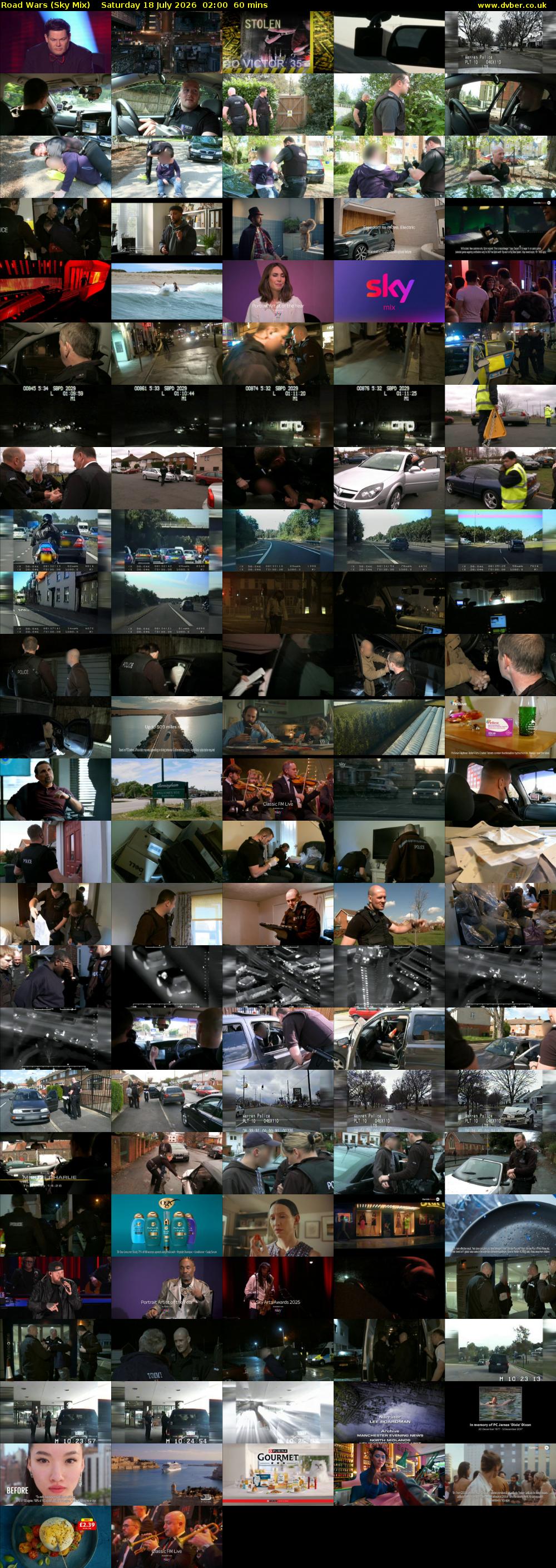 Road Wars (Sky Mix) Saturday 18 July 2026 02:00 - 03:00