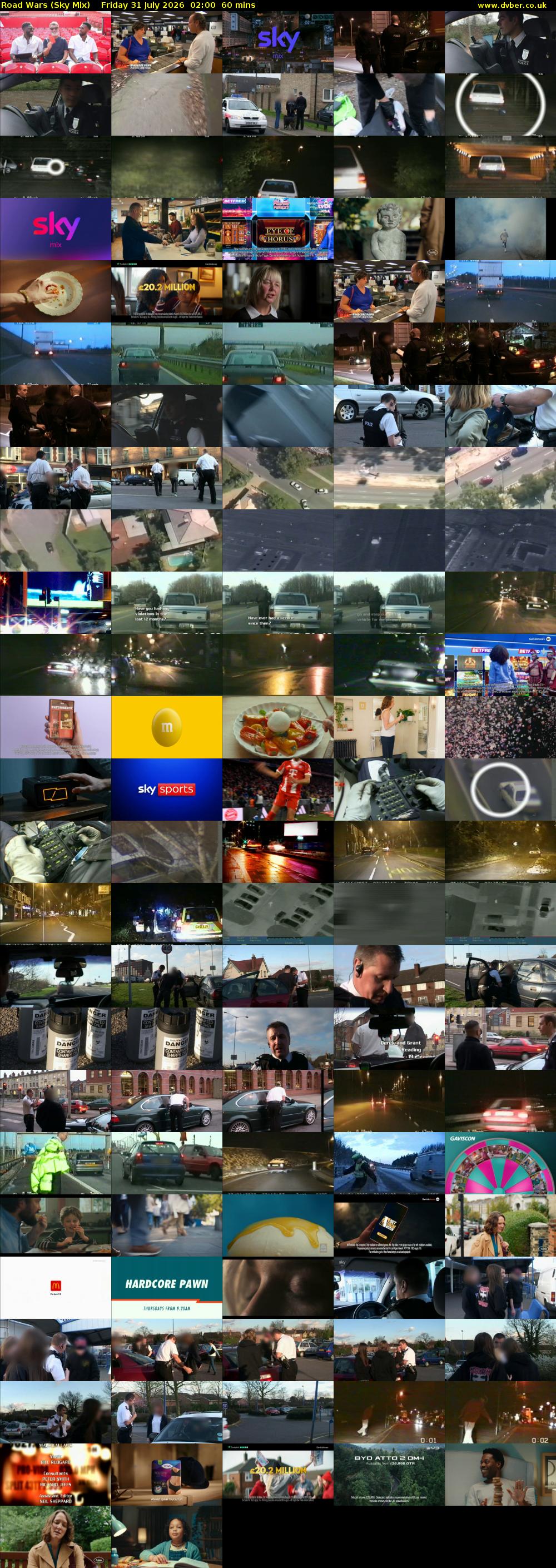 Road Wars (Sky Mix) Friday 31 July 2026 02:00 - 03:00