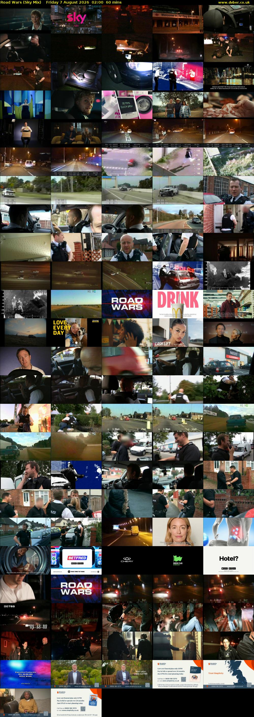 Road Wars (Sky Mix) Friday 7 August 2026 02:00 - 03:00