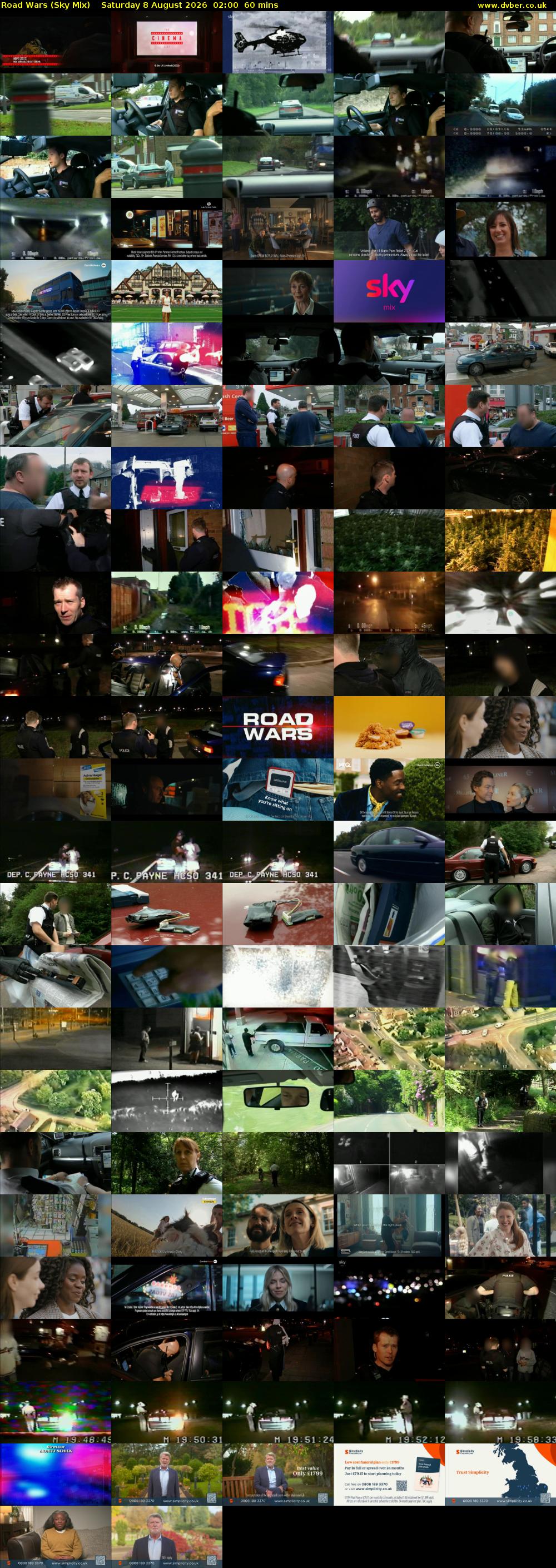 Road Wars (Sky Mix) Saturday 8 August 2026 02:00 - 03:00