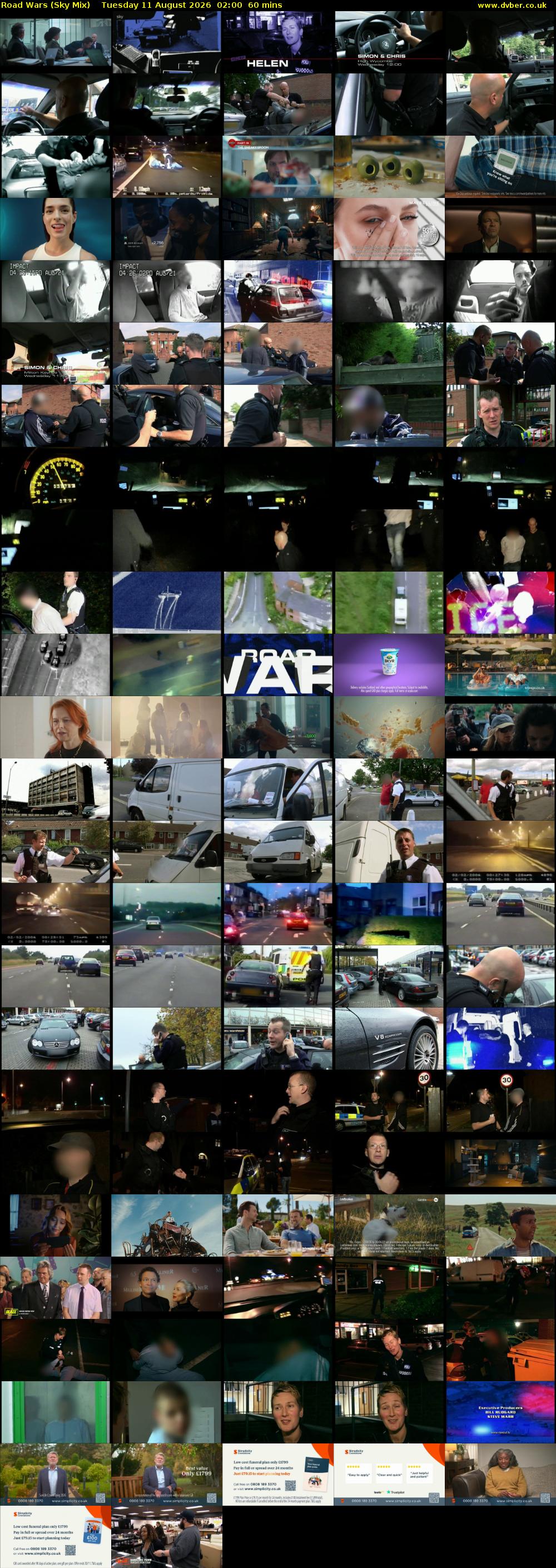 Road Wars (Sky Mix) Tuesday 11 August 2026 02:00 - 03:00