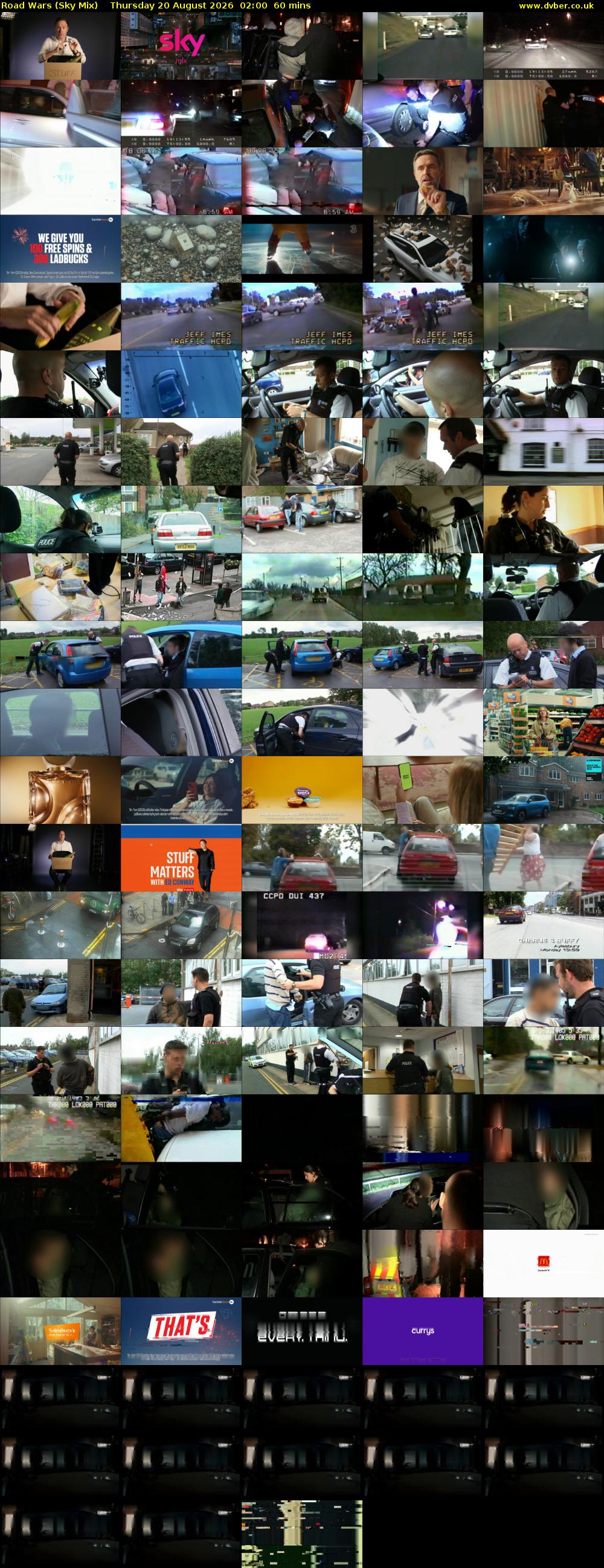 Road Wars (Sky Mix) Thursday 20 August 2026 02:00 - 03:00