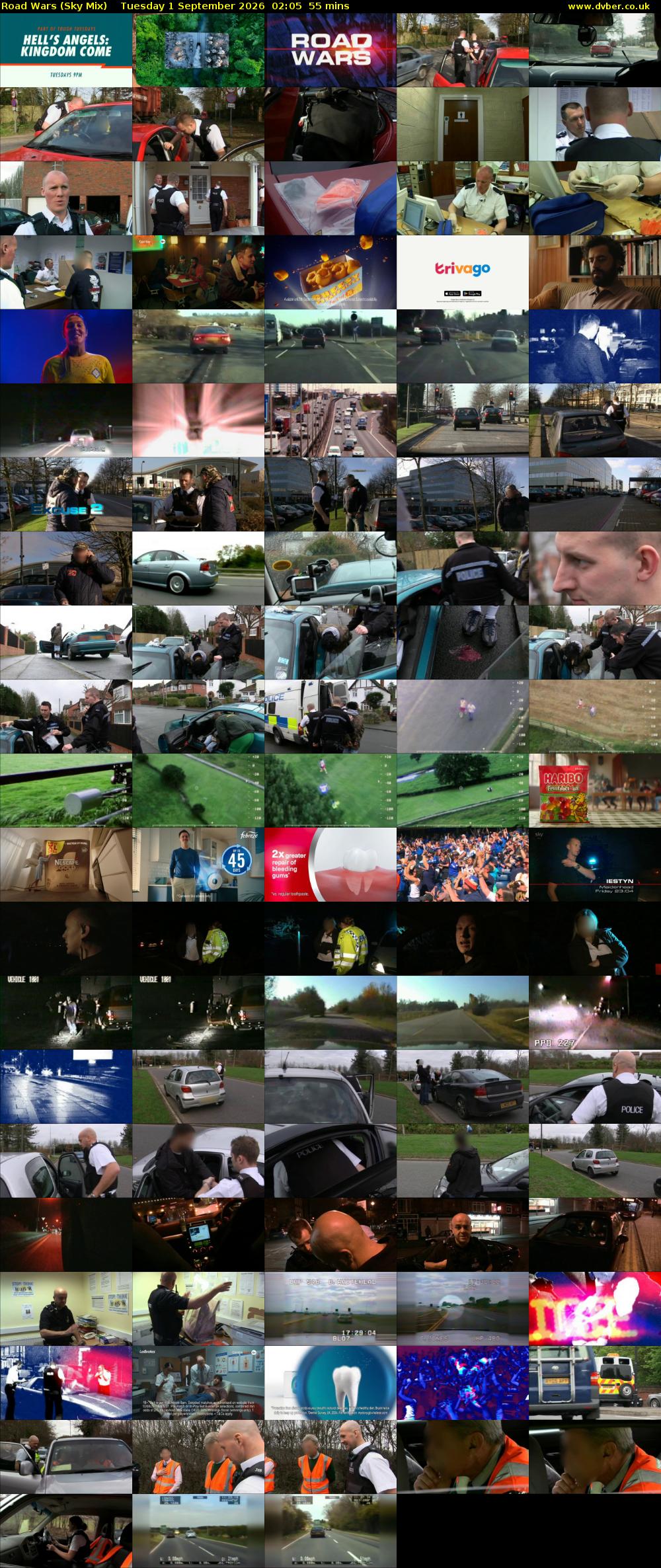 Road Wars (Sky Mix) Tuesday 1 September 2026 02:05 - 03:00
