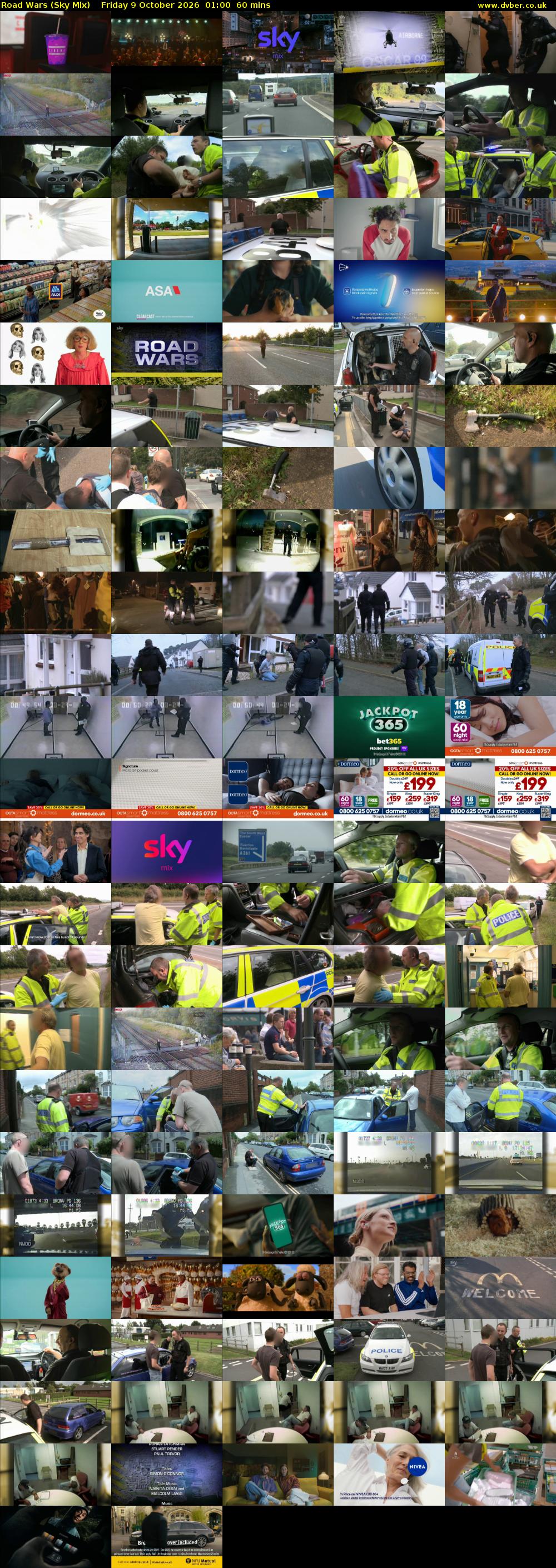 Road Wars (Sky Mix) Friday 9 October 2026 01:00 - 02:00