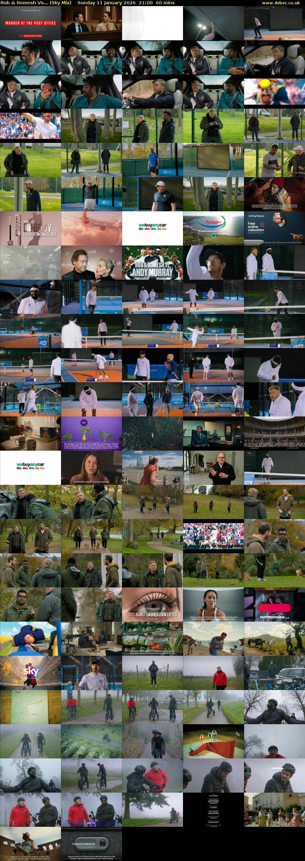 Rob & Romesh Vs... (Sky Mix) Sunday 11 January 2026 21:00 - 22:00