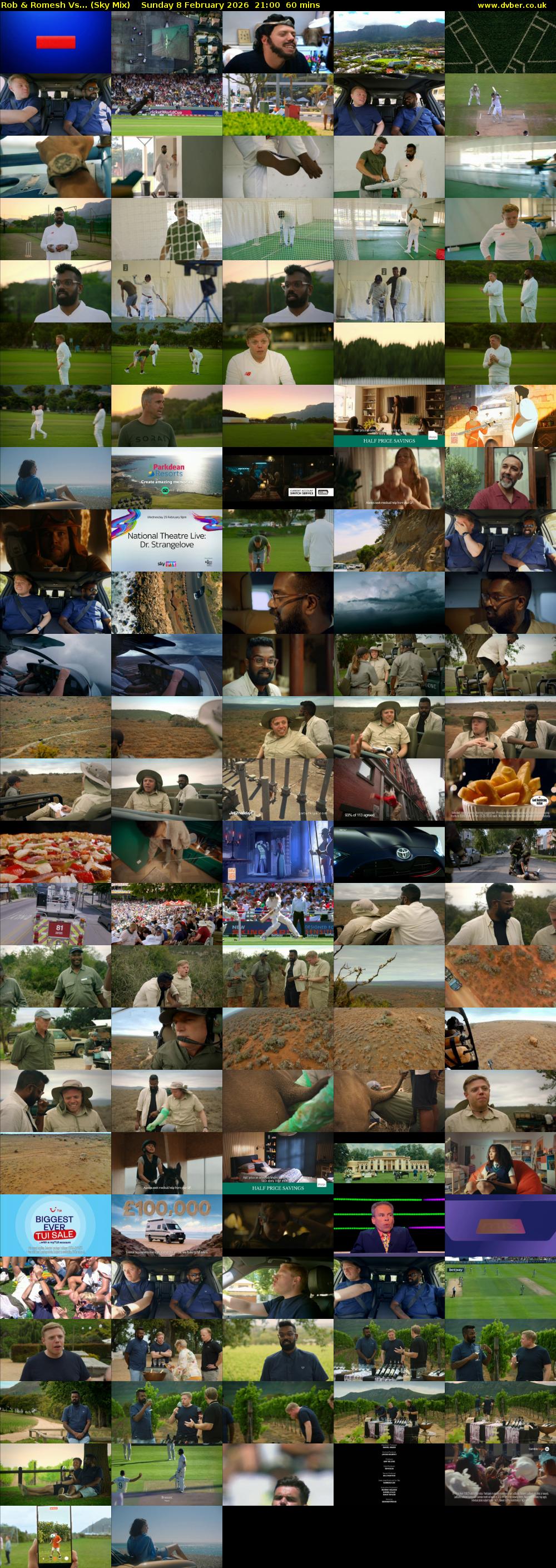 Rob & Romesh Vs... (Sky Mix) Sunday 8 February 2026 21:00 - 22:00