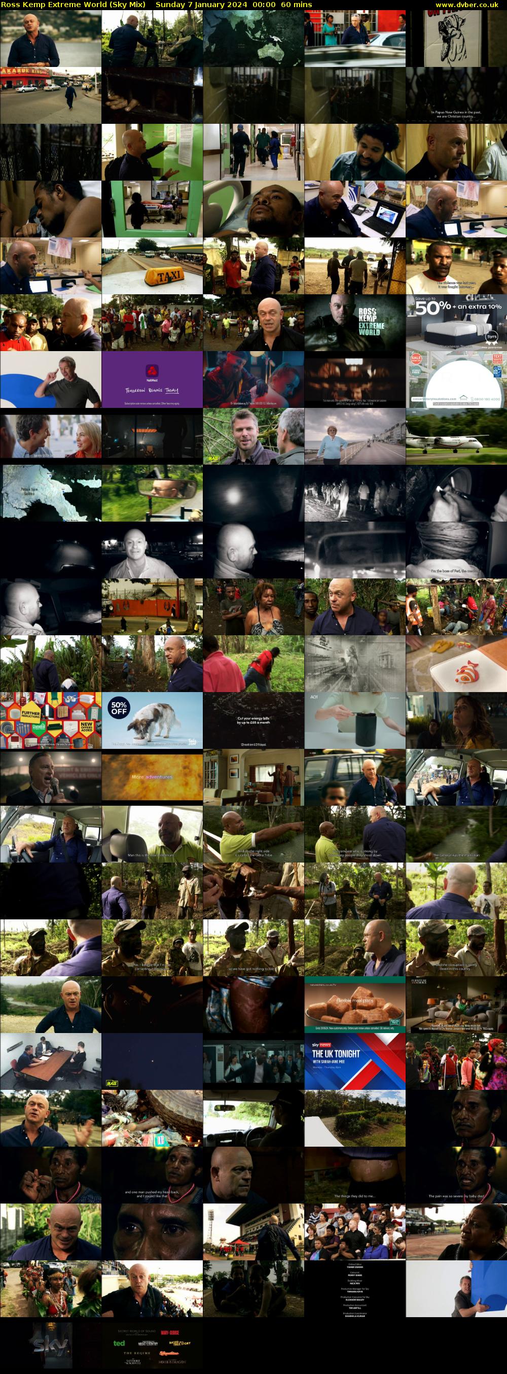 Ross Kemp Extreme World (Sky Mix) Sunday 7 January 2024 00:00 - 01:00