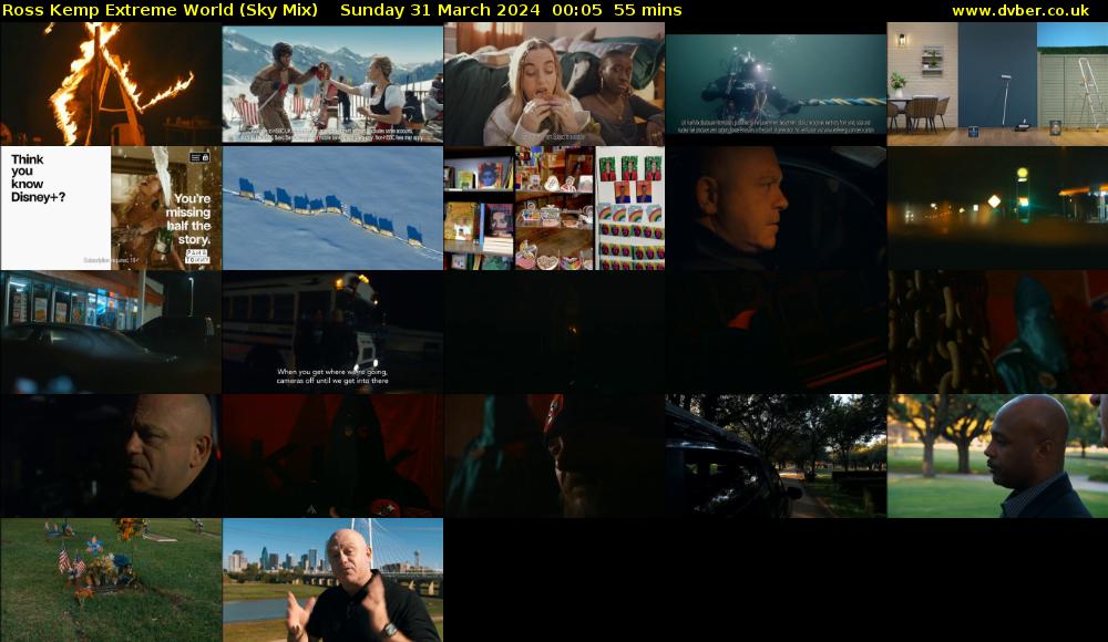 Ross Kemp Extreme World (Sky Mix) Sunday 31 March 2024 00:05 - 02:00