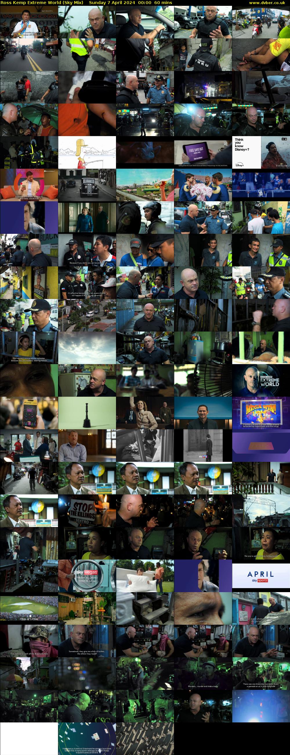 Ross Kemp Extreme World (Sky Mix) Sunday 7 April 2024 00:00 - 01:00