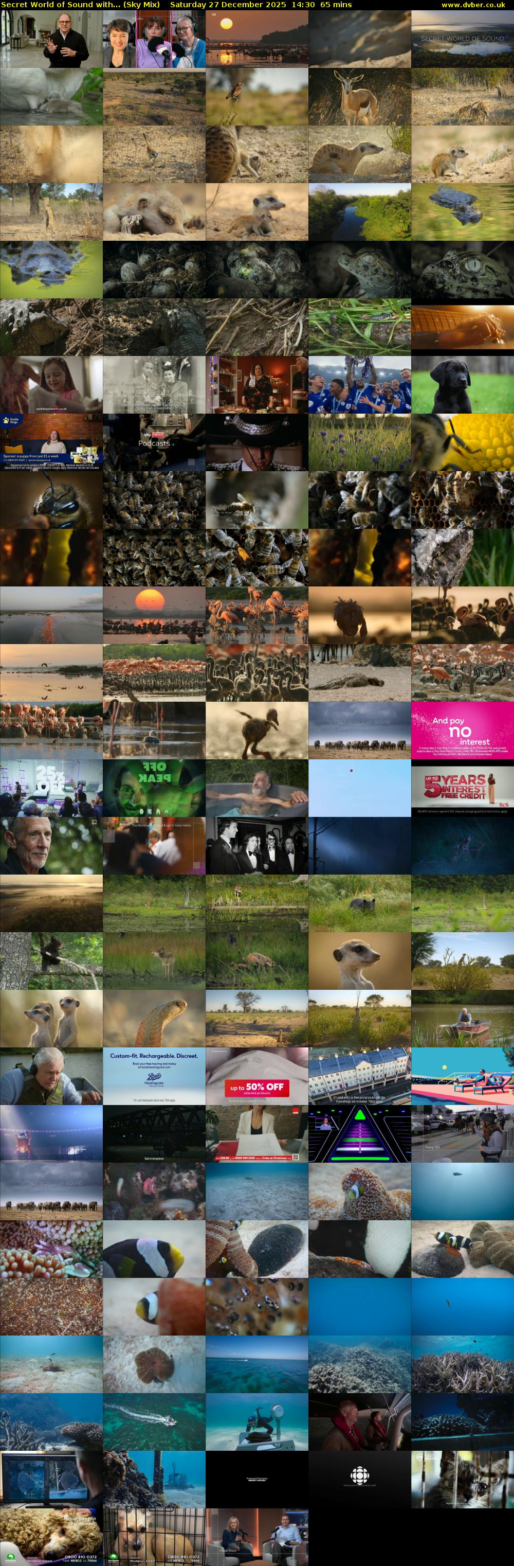Secret World of Sound with... (Sky Mix) Saturday 27 December 2025 14:30 - 15:35