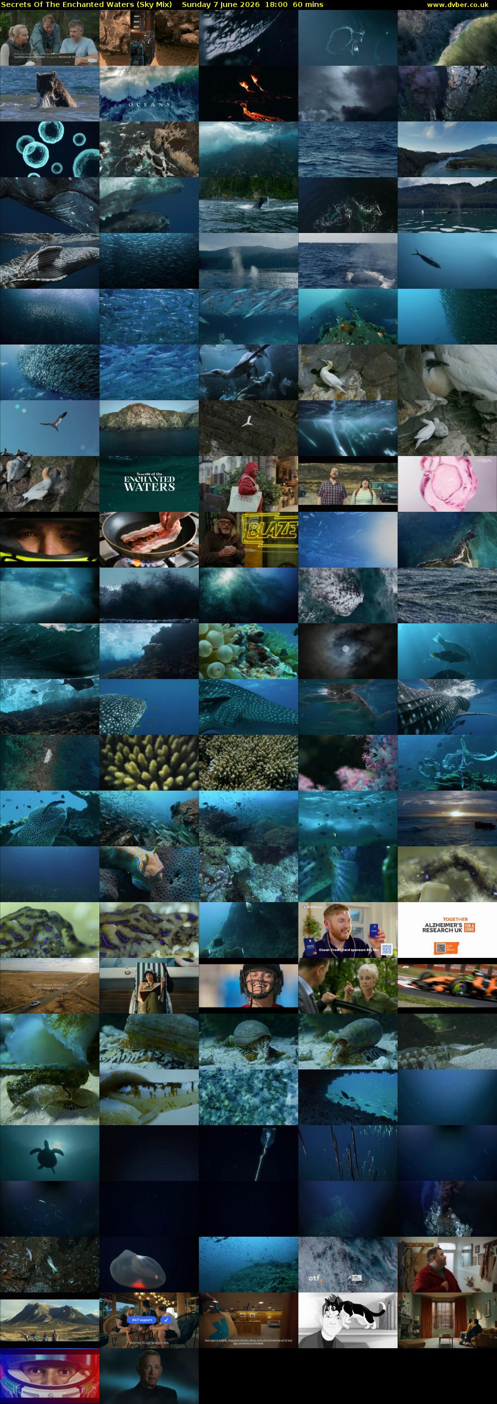 Secrets Of The Enchanted Waters (Sky Mix) Sunday 7 June 2026 18:00 - 19:00