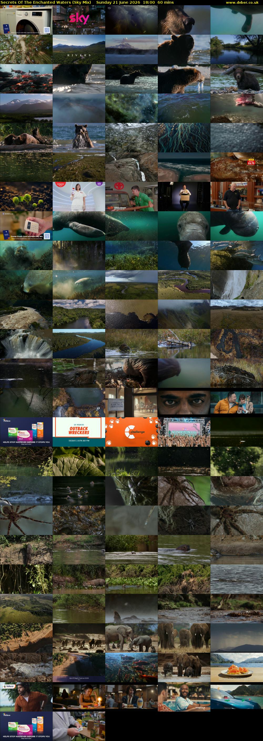 Secrets Of The Enchanted Waters (Sky Mix) Sunday 21 June 2026 18:00 - 19:00