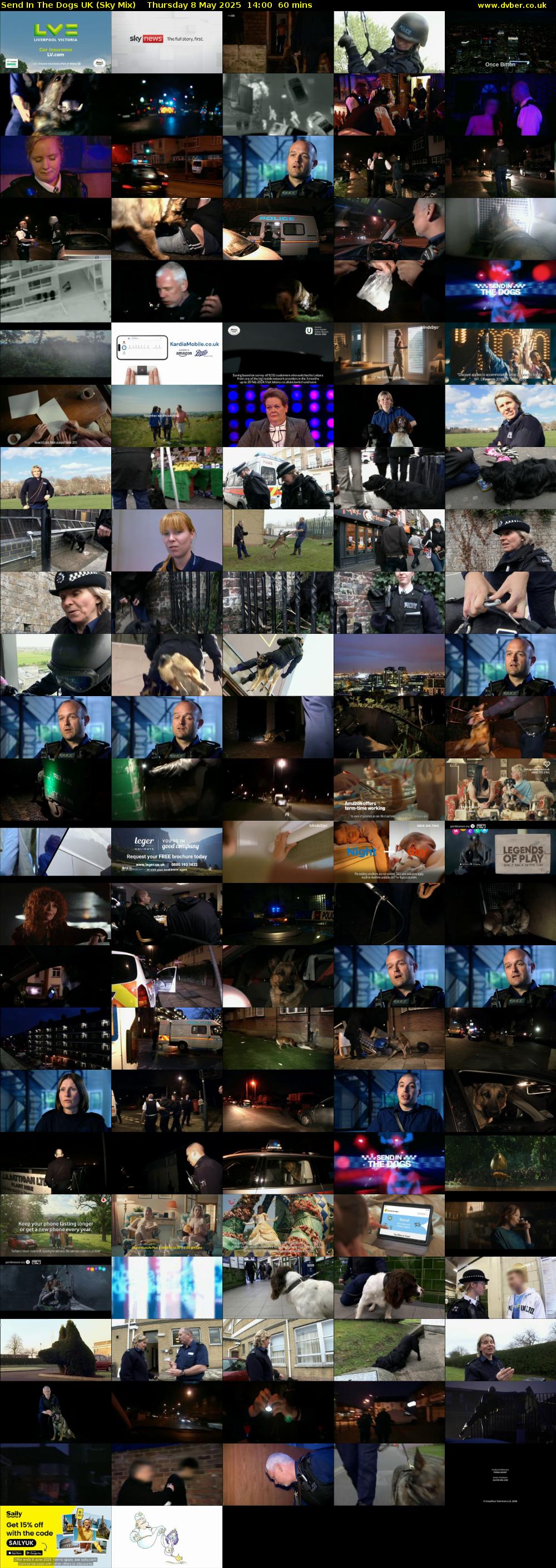 Send In The Dogs UK (Sky Mix) Thursday 8 May 2025 14:00 - 15:00