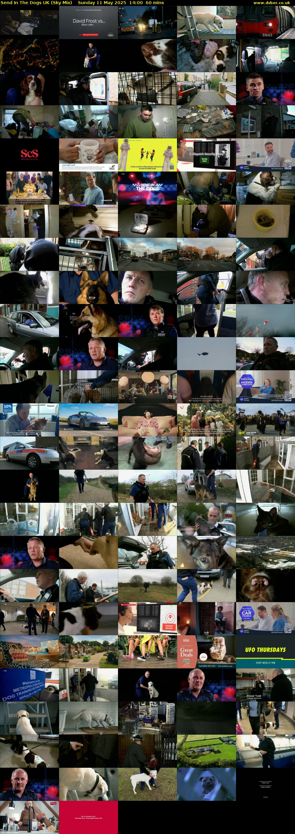 Send In The Dogs UK (Sky Mix) Sunday 11 May 2025 14:00 - 15:00